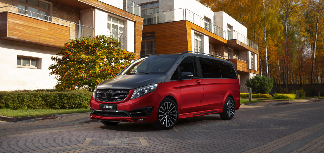Larte Design показал Mercedes V-Class в версии Black Crystal